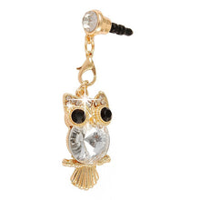 Load image into Gallery viewer, Universal Big Eyes Crystal Owl Dust Plug