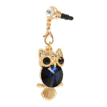 Load image into Gallery viewer, Universal Big Eyes Crystal Owl Dust Plug