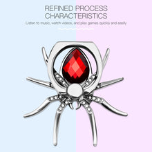 Load image into Gallery viewer, Metal Spider Bling Finger Ring Holder