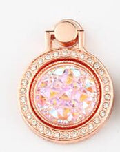 Load image into Gallery viewer, Round Metal Diamond Finger Ring