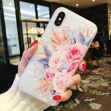 Load image into Gallery viewer, Flower Silicon Phone Case