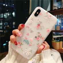 Load image into Gallery viewer, Flower Silicon Phone Case