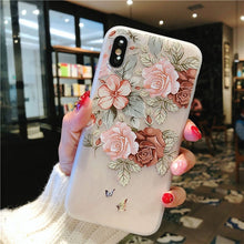 Load image into Gallery viewer, Flower Silicon Phone Case