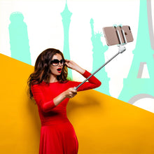 Load image into Gallery viewer, Wired Silicone Handle Monopod