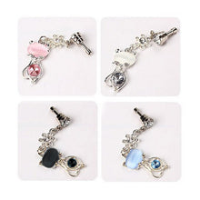 Load image into Gallery viewer, Jack Crystal Cat Dust Plug