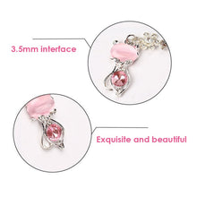 Load image into Gallery viewer, Jack Crystal Cat Dust Plug