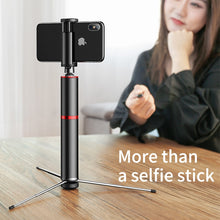 Load image into Gallery viewer, Bluetooth Selfie Stick with Extendable Monopod