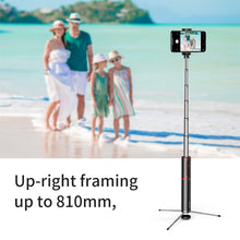 Load image into Gallery viewer, Bluetooth Selfie Stick with Extendable Monopod