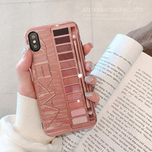 Load image into Gallery viewer, Silicone Eye Shadow Box Phone Case
