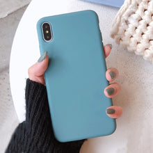 Load image into Gallery viewer, Solid Color Silicone Couple Case