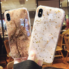 Load image into Gallery viewer, Bling Marble Glitter Case