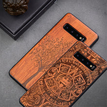 Load image into Gallery viewer, Slim Wood Back Cover Case