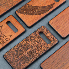 Load image into Gallery viewer, Slim Wood Back Cover Case