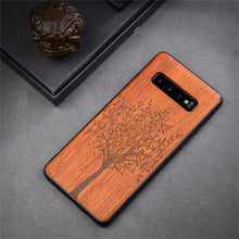 Load image into Gallery viewer, Slim Wood Back Cover Case