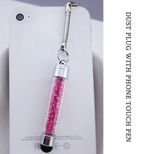 Load image into Gallery viewer, Stylus Pen Mini Diamonds Dust Plug